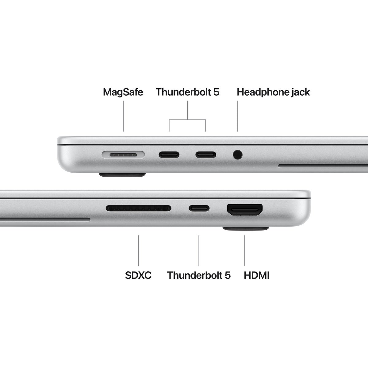 14-inch MacBook Pro with PROLED XDR Display (M5 Max) - Silver - Standard Display