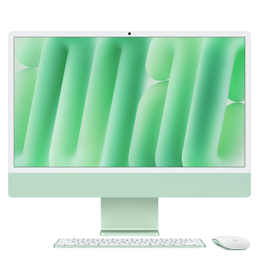 24-inch iMac - M4 (8-Core CPU and 8-Core GPU) - Green - Standard Glass