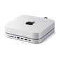 Satechi Mac Mini Stand & Hub with SSD Enclosure - Silver
