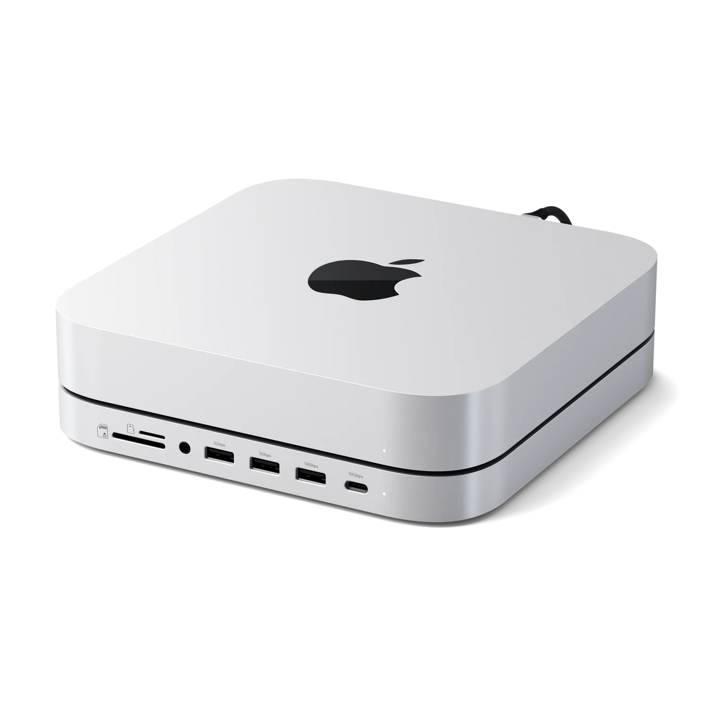 Satechi Mac Mini Stand & Hub with SSD Enclosure - Silver