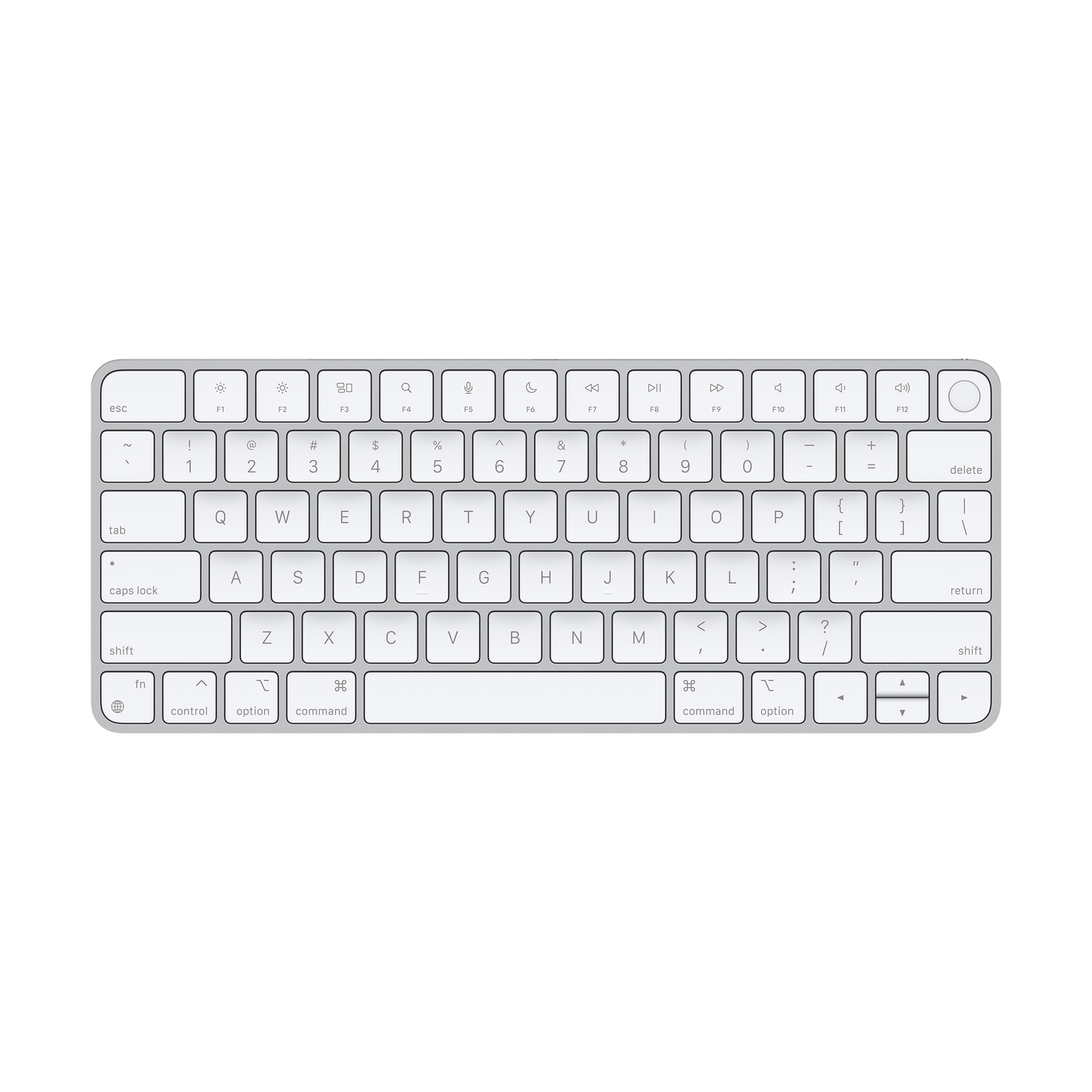 Apple Magic Keyboard w/ Touch ID (For Use w/ M1 Silicon Based Macs) w/ USB-C to Lightning Cable Included